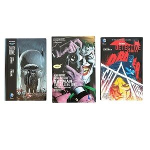 DC Comics: Batman Graphic Novel Lot of 3 Books